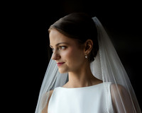 Bride Getting Dressed