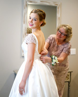 Bride Getting Ready