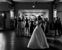 Reception Bouquet Toss